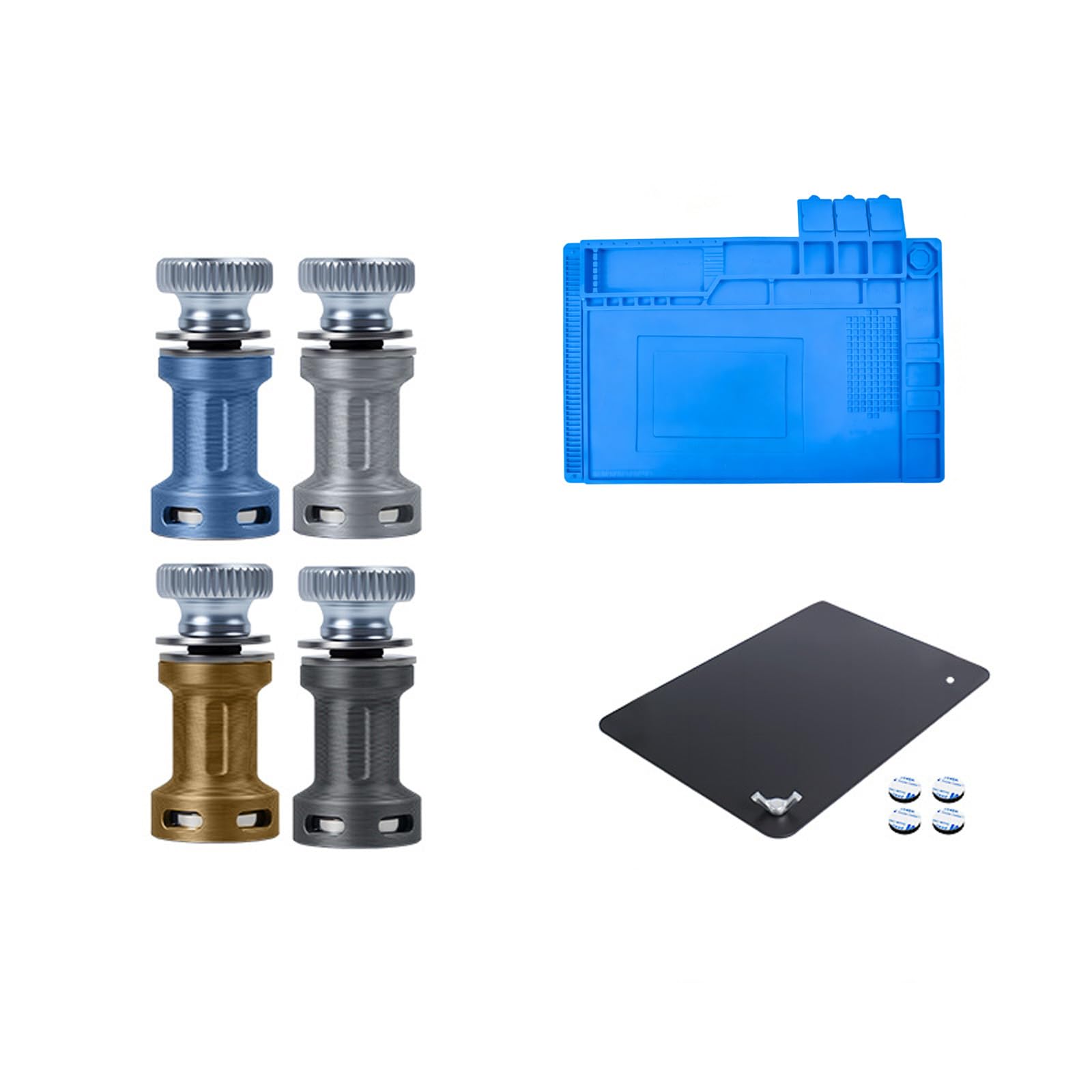Kalttoy 1 Set Heatproof Attractive Pcb Stand With Modifiable Height & Base For Soldering & Circuit Repair Modifiable Attractive Stand