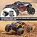GOUPRC S3650 4300KV Brushless Motor 3.175mm Shaft with Upgrade 60A ESC Electric Speed Controller Combo Set for 1/10 RC Car Truck (4300KV+EAS)