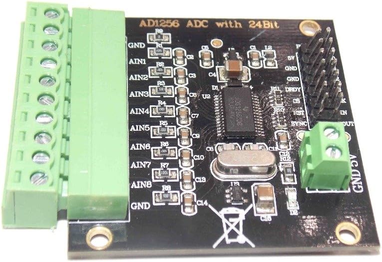 ADS1256 Multi-Channel high Precision AD Module Analog to Digital Converter 24 bit Data Output Rate ADC 30K