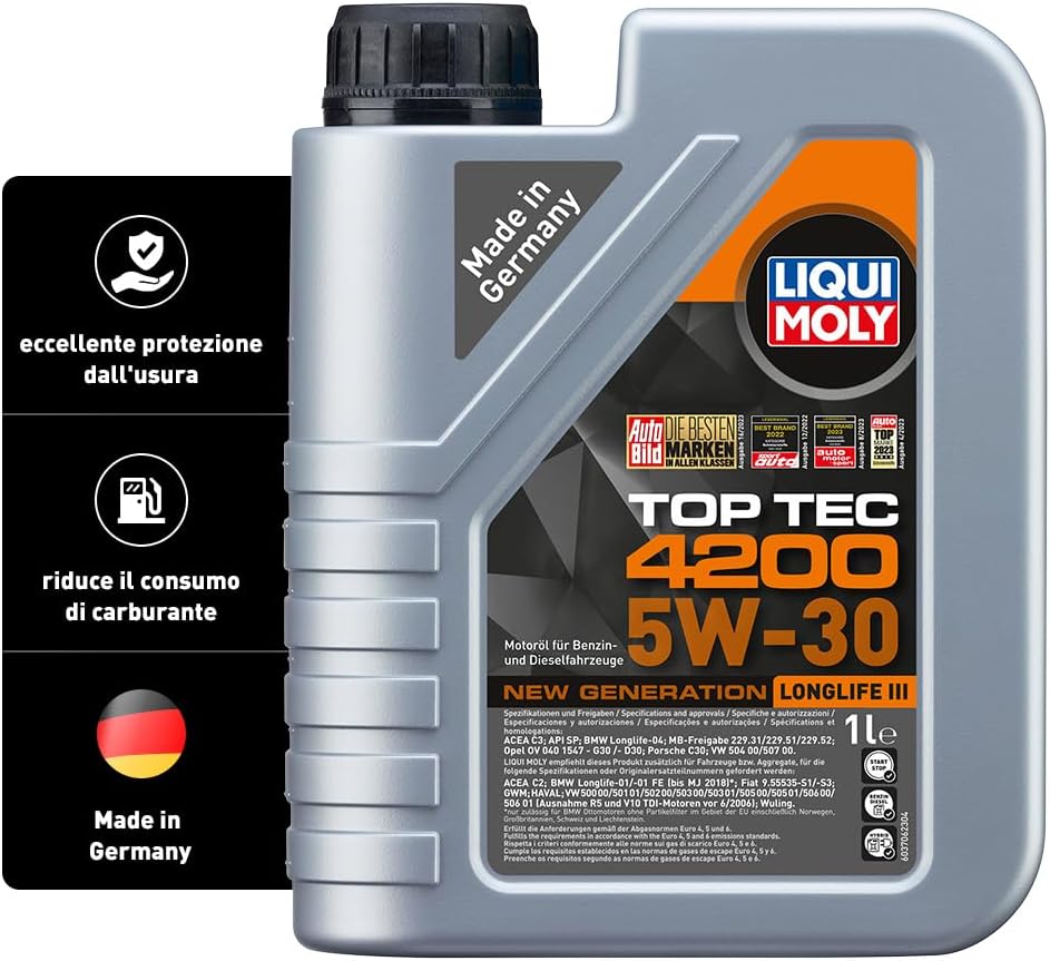 Top Tec 4200 5W-30 New Generation | 1 L | Synthesis technology motor oil | SKU: 8972