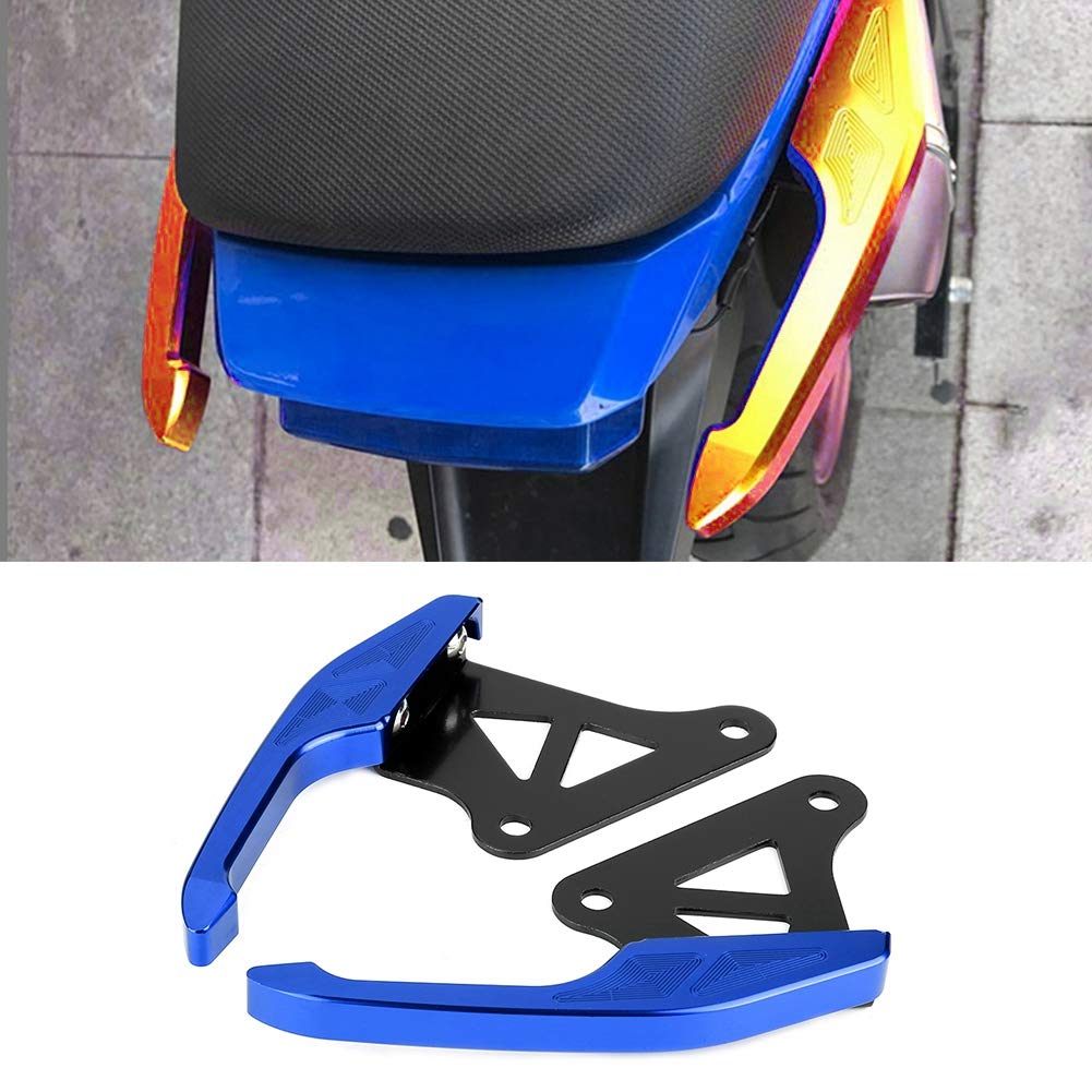 Il Kit Maniglia per Passeggero del Passeggero in Alluminio Universale per Moto Aumenta la Sicurezza per i Ciclisti Grom MSX 125 (BLUE)