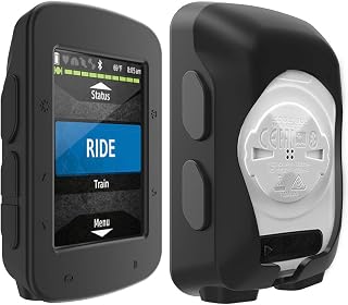 TUSITA Case Compatible with Garmin Edge 520 Plus - Silicone Protective Cover - GPS Bike Computer Accessories