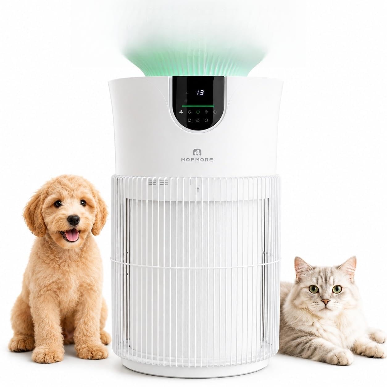 最大32畳！！ エアクリオ 360 ペット空気清浄機 ◎新品未使用品◎ 送料込み Amazon.co.jp: MOFMORE エアクリオ 360 【 最大32畳 】 空気清浄機