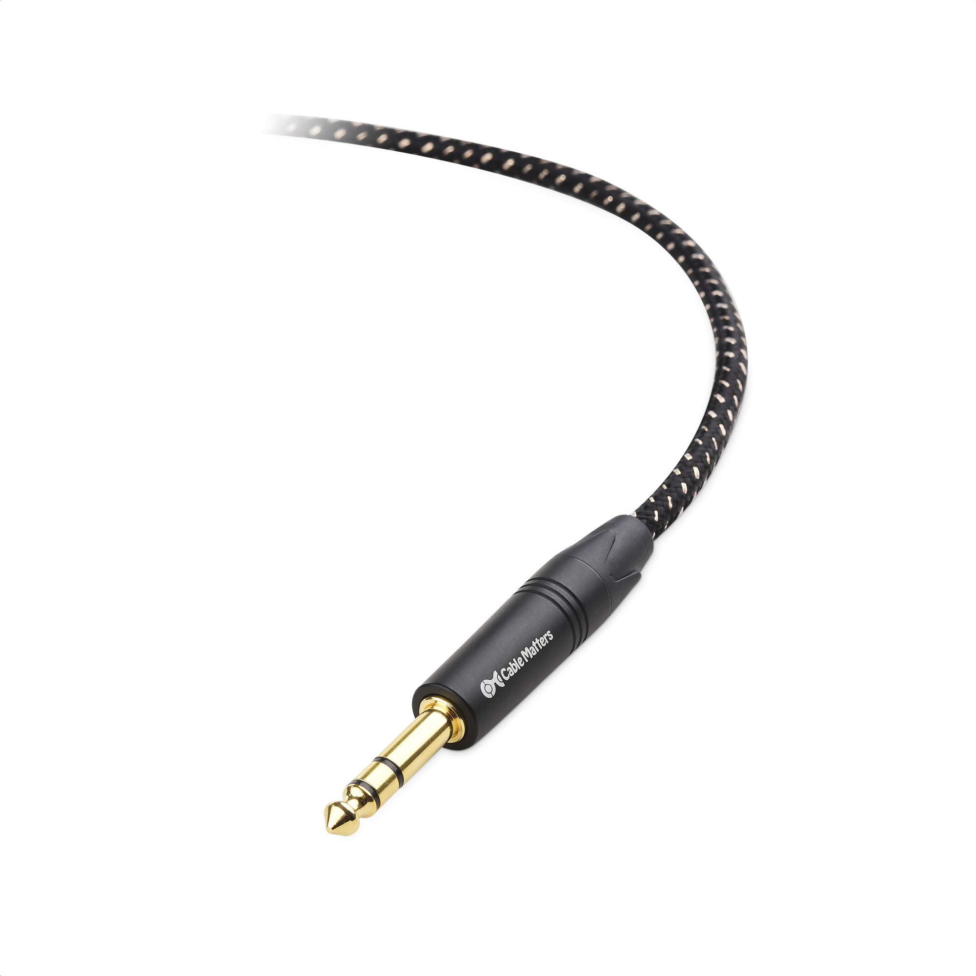 Snapklik.com : Cable Matters Braided 1/4 Inch Extension Cable 12 Ft