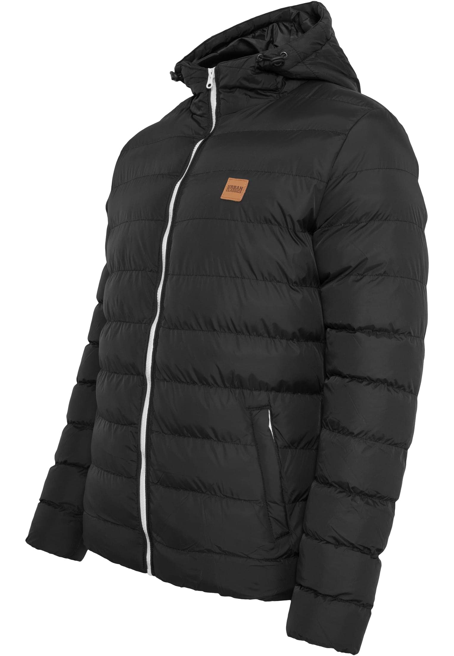 Urban Classics Men's Basic Bubble Jacket, Black (Blkwhtblk), M