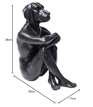 KARE カレ デコフィギュア ギャングスター ドッグクリーム　インテリア ギャングスタードッグブラック デコフィギュア * - オブジェ