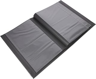 FOMIYES 120 Folhas Livro De Armazenamento De Adesivos De Unhas Salão De Beleza Tabela De Cores Livro De Esmaltes Em Gel Álbuns De Adesivos De Unhas Álbuns Suporte De Armazenamento