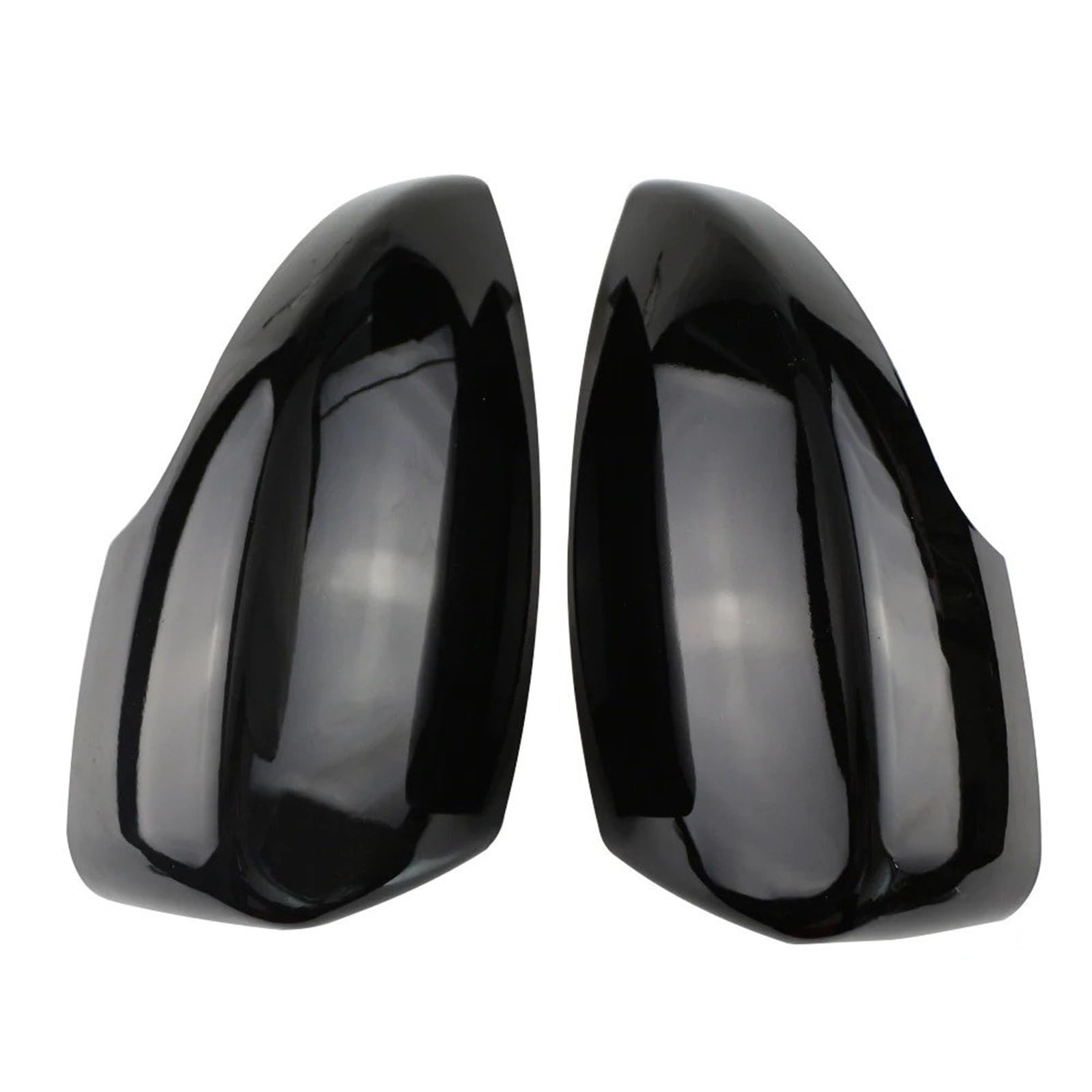 Copri Specchietto Auto Per Ford Per Ecosport 2013-2021 Copertura Specchietto Retrovisore Nero 2 Pezzi Decorazione Rivestimento Laterale Adesivo Protezione Specchio Calotta Laterale