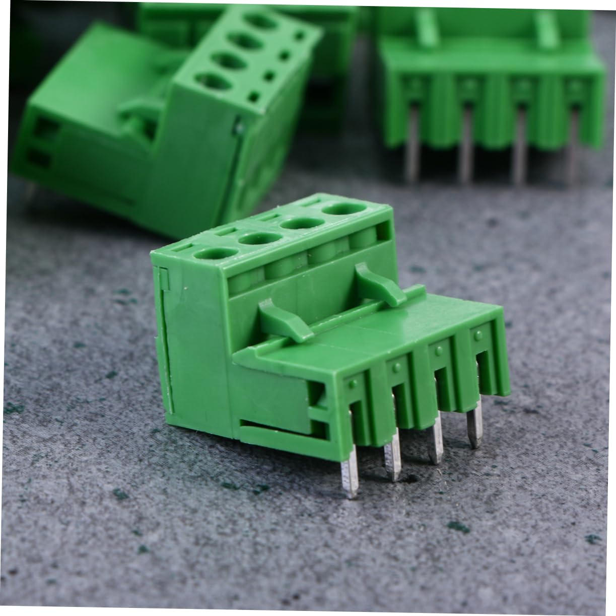 SOLUSTRE 3piezas Conector Pcb Terminal Block Pines Rectos Conector De Placa De Circuito Terminales De Bloque Para Aplicaciones Eléctricas Resistente Temperaturas De Paquete
