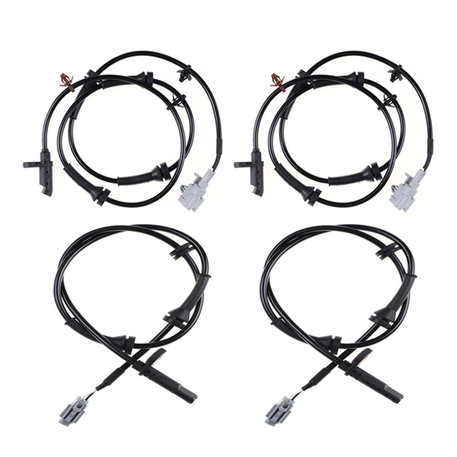 PXQCHAVLN 47910-1DA1A 47900-JG200 ABS Wheel Speed Sensor Front and Rear Left and Right(A set (4pcs))