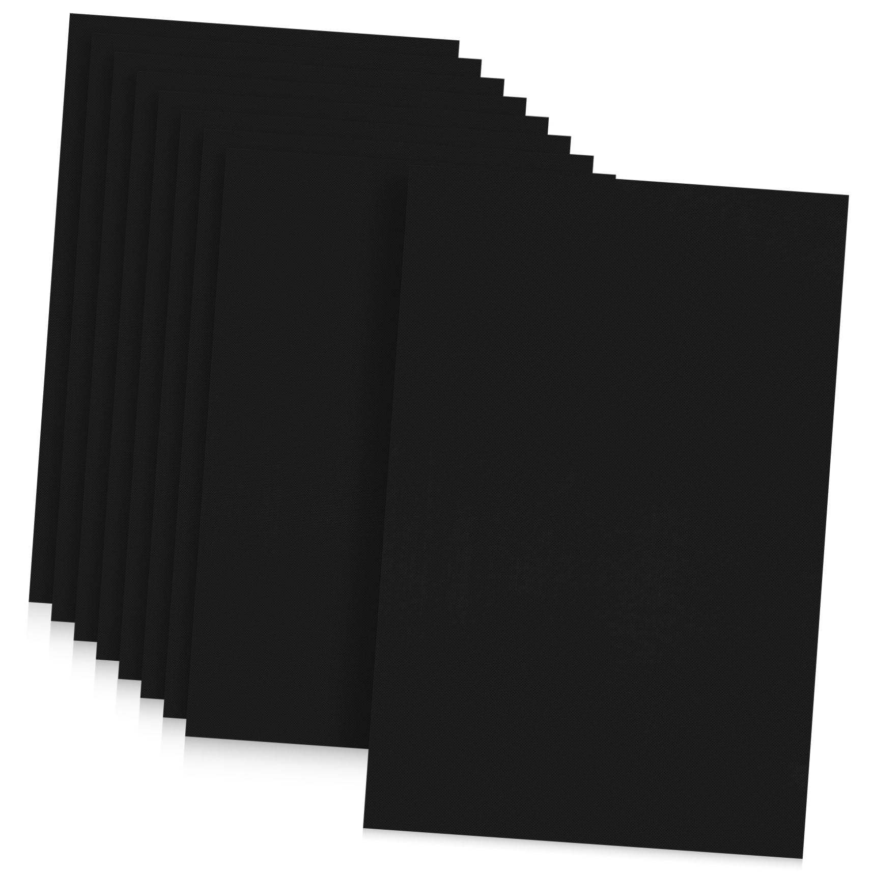 GALPADA 9pièces Tapis De Four Antiadhésif Résistant Aux Hautes Températures Pour Barbecue Protection De Plaque De Cuisson Réutilisable Facile à Nettoyer