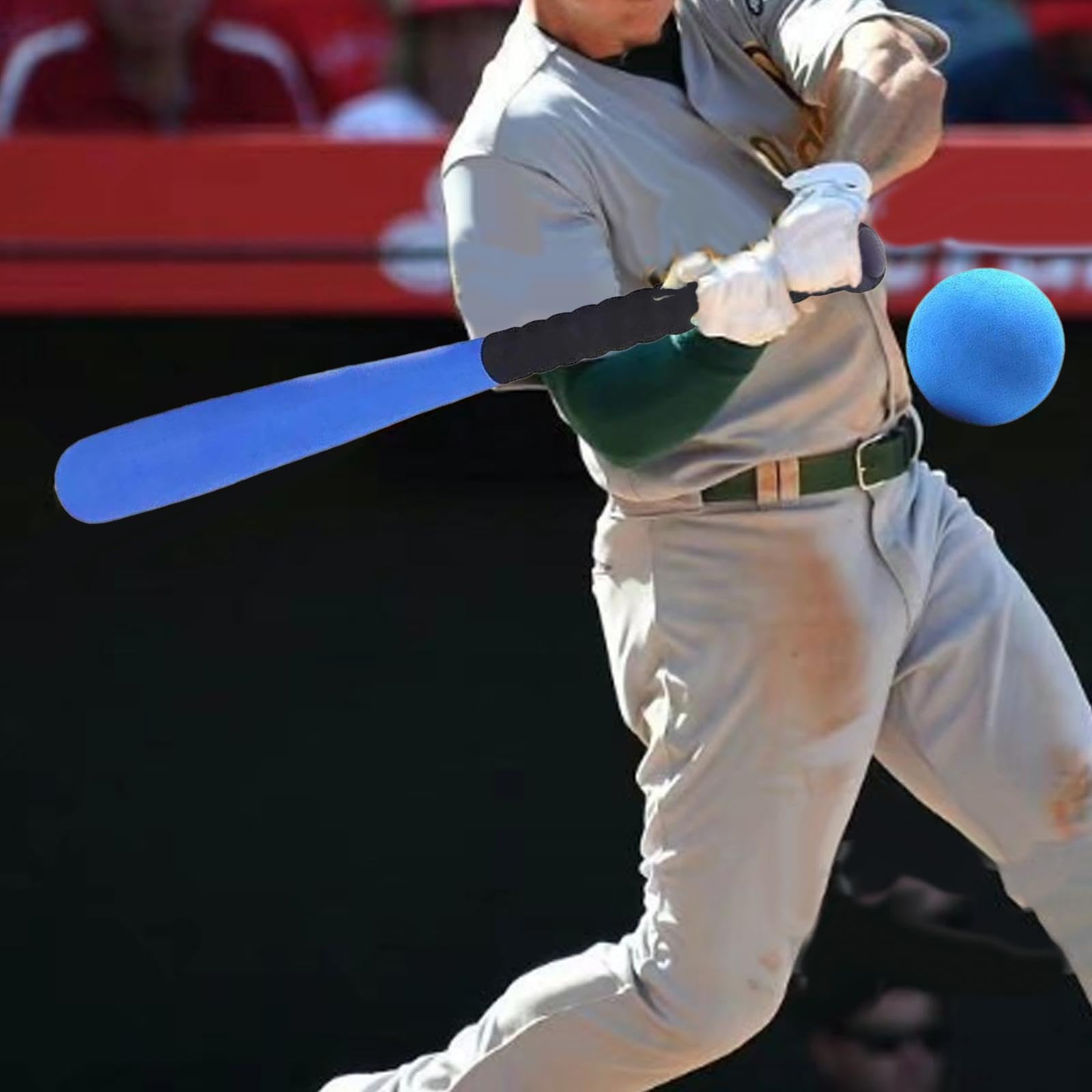 WEKAMOS 2 Baseballschläger Aus Schaumstoff - Weiche Schläger Mit Bällen - Sicher Für Kinder & Kindergarten