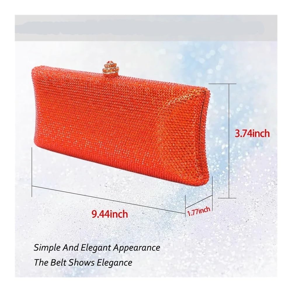 Borse da donna Oro Argento Nero Crossbody Borse da sposa Borsa da sposa Festa Notte Pochette Pietra Strass Borsa da sera