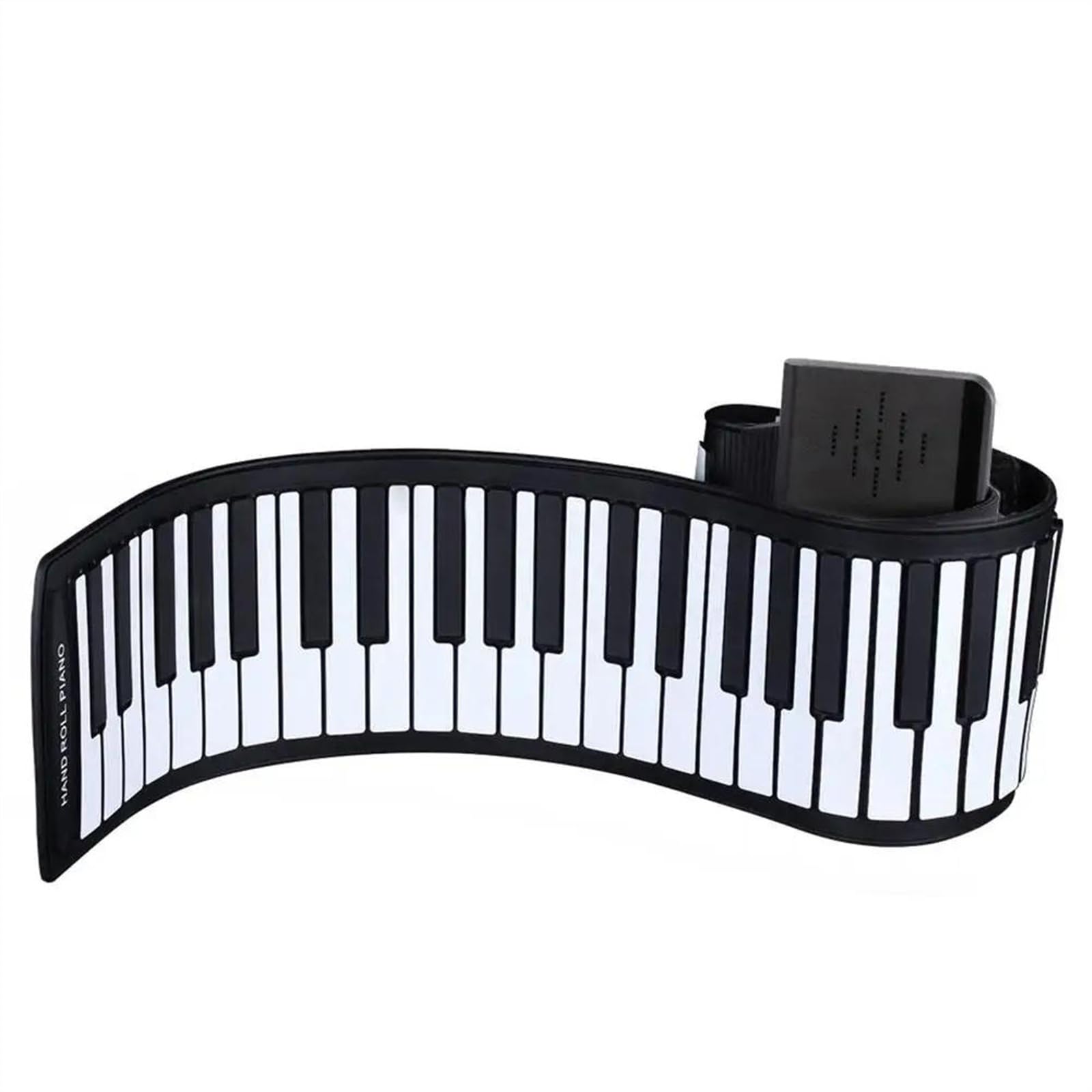 61/88 Tasten Roll-Up-Piano, Flexibles, Weiches Silikon, Elektronisches Digitalpiano, Roll-Up, Tragbares Keyboard-Klavier Tragbares Elektronisches Klavier (Color : 61 Keys)