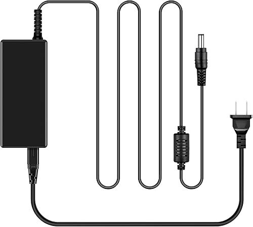 FITE ON Adaptador de fuente de alimentación AC 100-240V a DC 12V 3A 36W Cable cargador de repuesto para VILTROX Kit de luz de estudio Anillo de luz