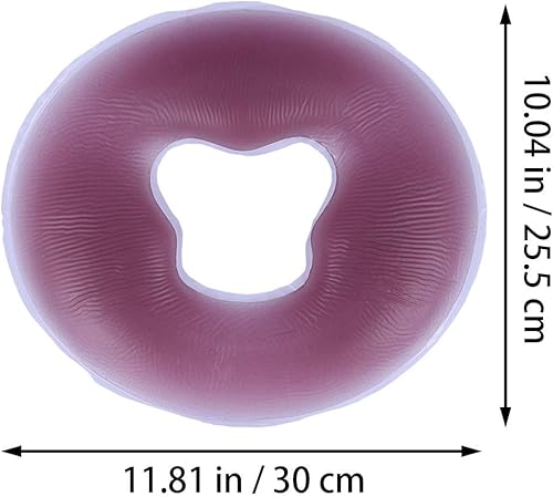 Miniatura 7 de Lurrose Almohada de masaje facial de silicona, cojín de masaje facial para spa, cojín de salón para el cuidado de la piel Relax