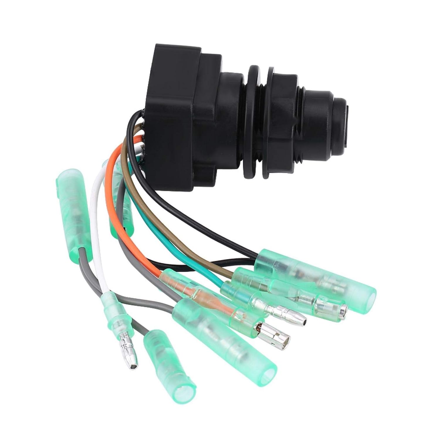 Qiilu Suzuki Outboard Ignition Key for Suzuki Outboard Control Box 37110-99E00 37110-92E01 Motor Ignition Key Switch Assembly