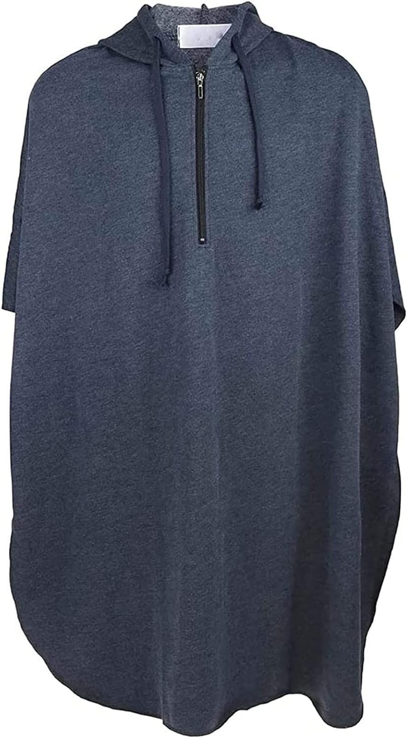 Wheelchair Cover Thermal Hooded Cape? Wheelchair Blanket Hooded Large Warm Shawl for Disabled Senior Elderly 115×130cm