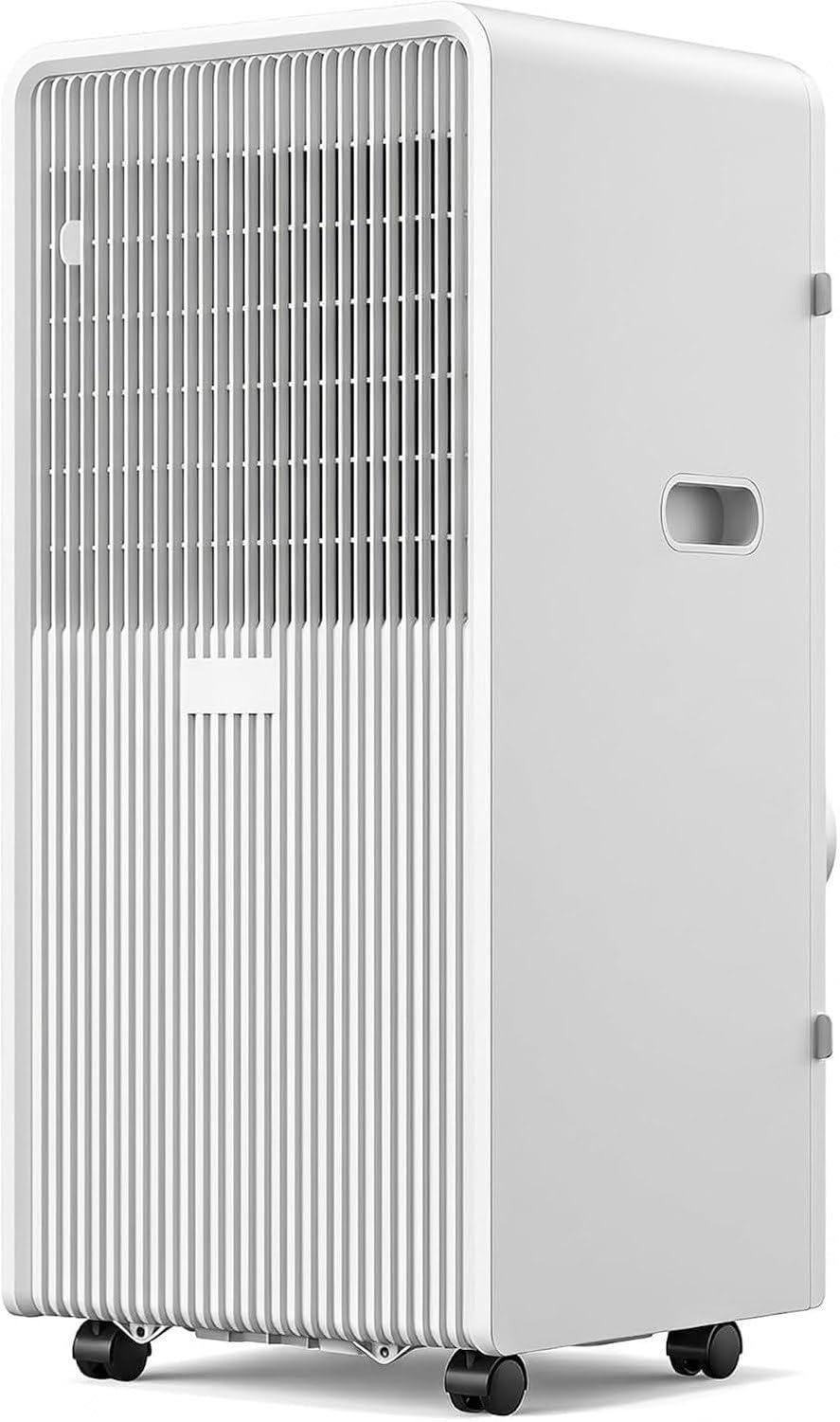 Aire Acondicionado Portátil Ventilador de Enfriamiento Inteligente para Habitaciones de hasta 30 m², Control Remoto Silencioso con Temporizador para Hogar Dormi, Style 2, Remote Control Model
