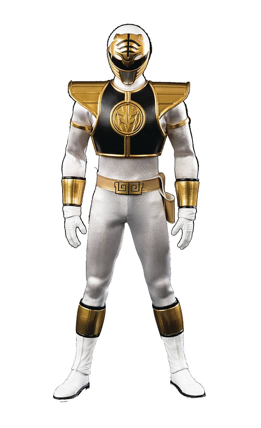 ACTION FIGURINE POWER Rangers Mighty Morphing Blanc Ranger 1995 Bandai