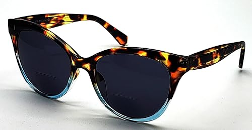 Miniatura 3 de Gafas de sol bifocales para mujer, ojos de gato (paquete de 3) vintage, para exteriores, protección UV