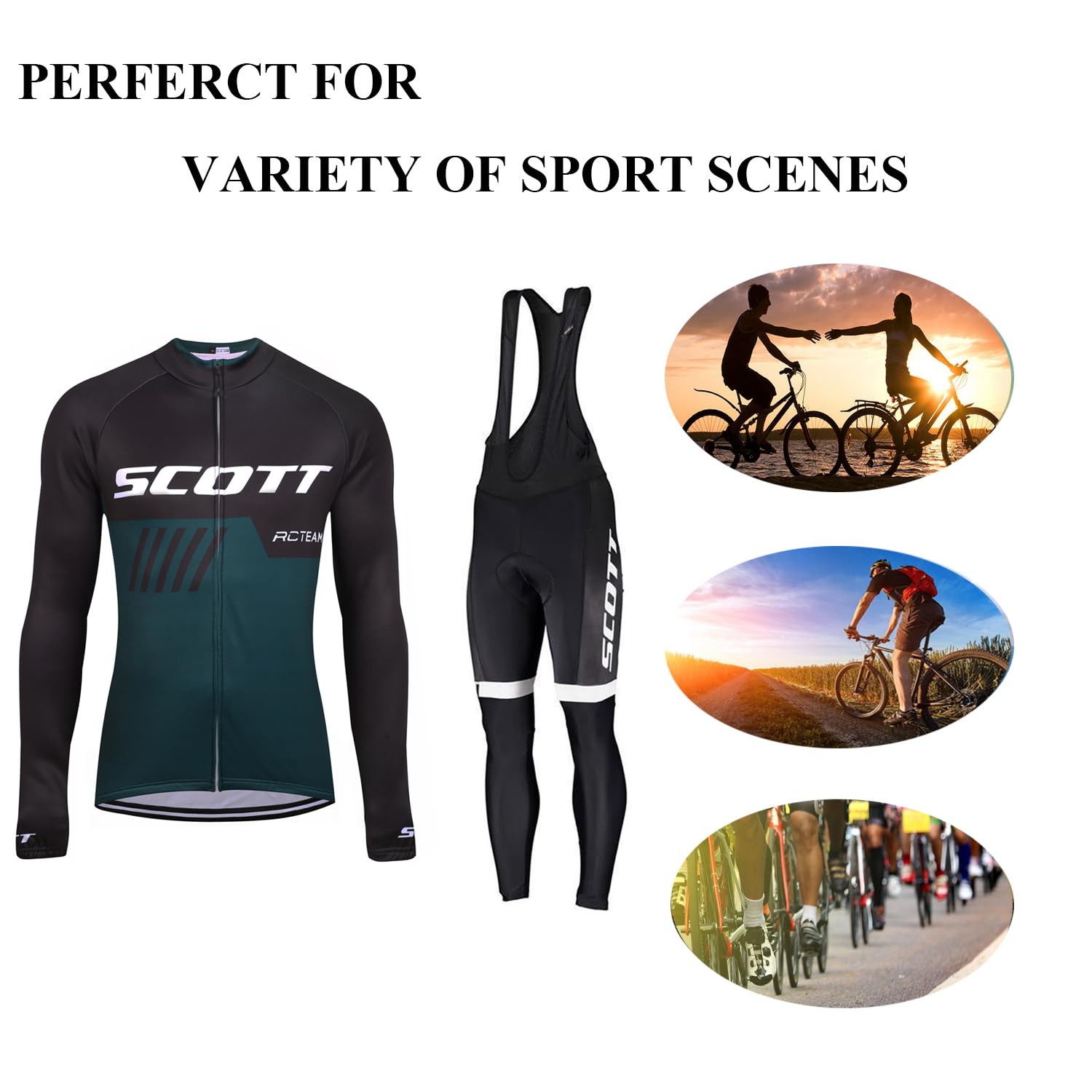Vêtements De Cyclisme Hommes D'hiver Plein Vêtements Cyclisme Vélo Polaire Maillot Combinaison Vélo +Pantalon Rembourré Avec 3D Gel pad Respirant