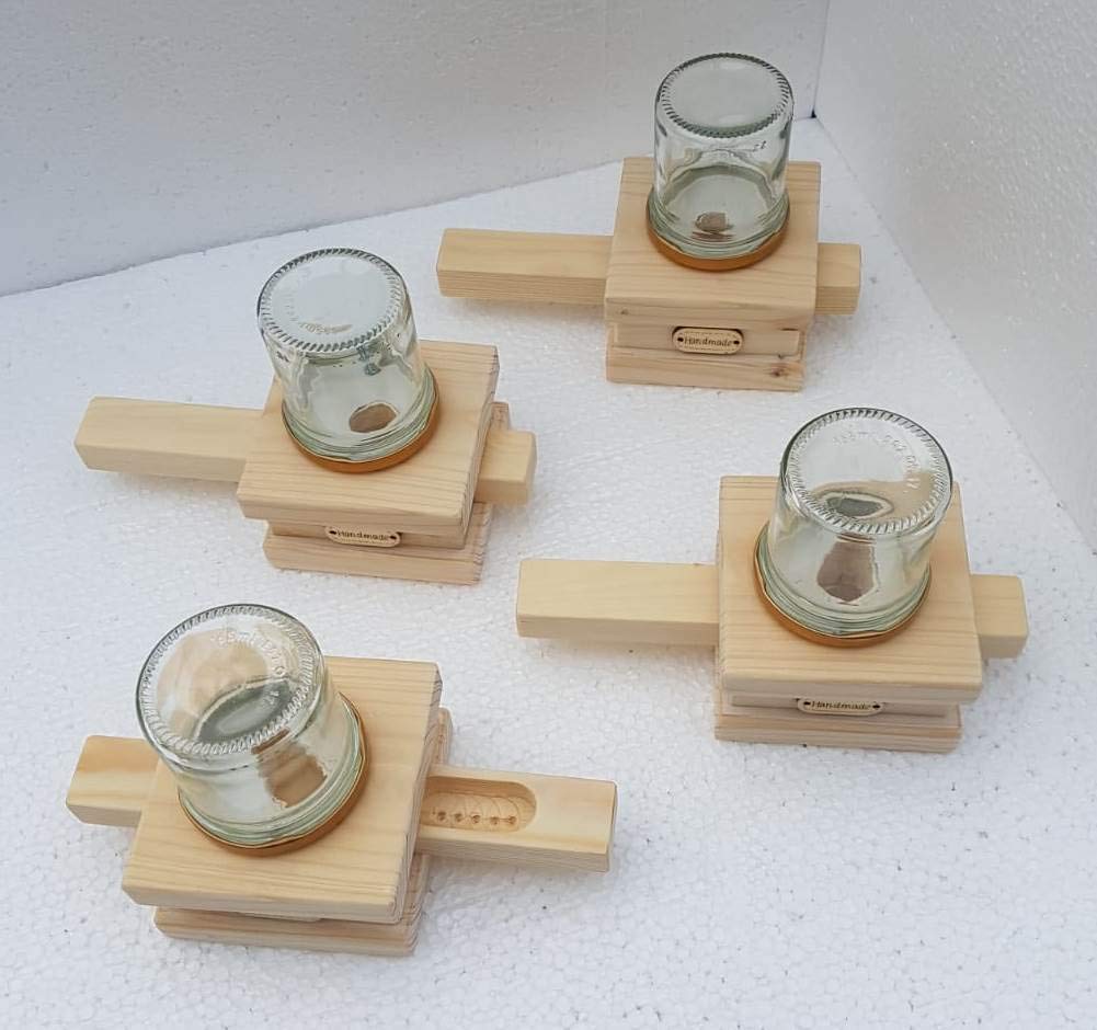 TOP- 10x Bausatz für Bonbonspender aus Holz- Kaugummiautomat- Bastelset für Kindergeburtstag- kreativer Kindergeburtstag