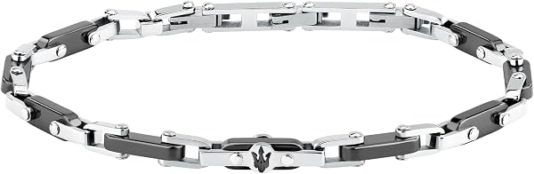 Maserati Bracciale Uomo in Acciaio, Ceramica, Collezione CERAMIC - 1