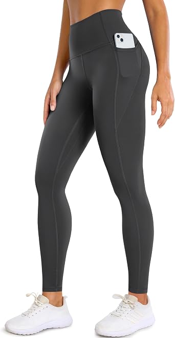 BAYDI Clouduxi Workout Leggings with Pockets for Women - 25" High Waisted Tummy Control Gym Yoga Pants