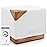 ASAKUKI Smart WiFi Essential Oil Aromatherapy Diffuser, Easy Connect with Alexa and Google Home Phone App Voice Control 700 ml Ultrasonic Diffuser, Create Schedules 7 LED Colors Humidifier