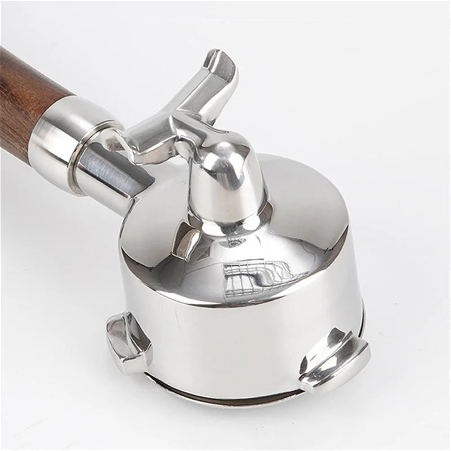 54mm Double Spout Portafilter Head With Basket，Compatible For Breville，BES870/875/878/880 Coffee Maker Accessory(For BES 880)