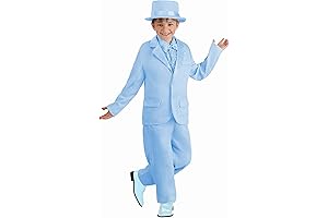 Blue Kids Tuxedo Costume for Boys and Girls