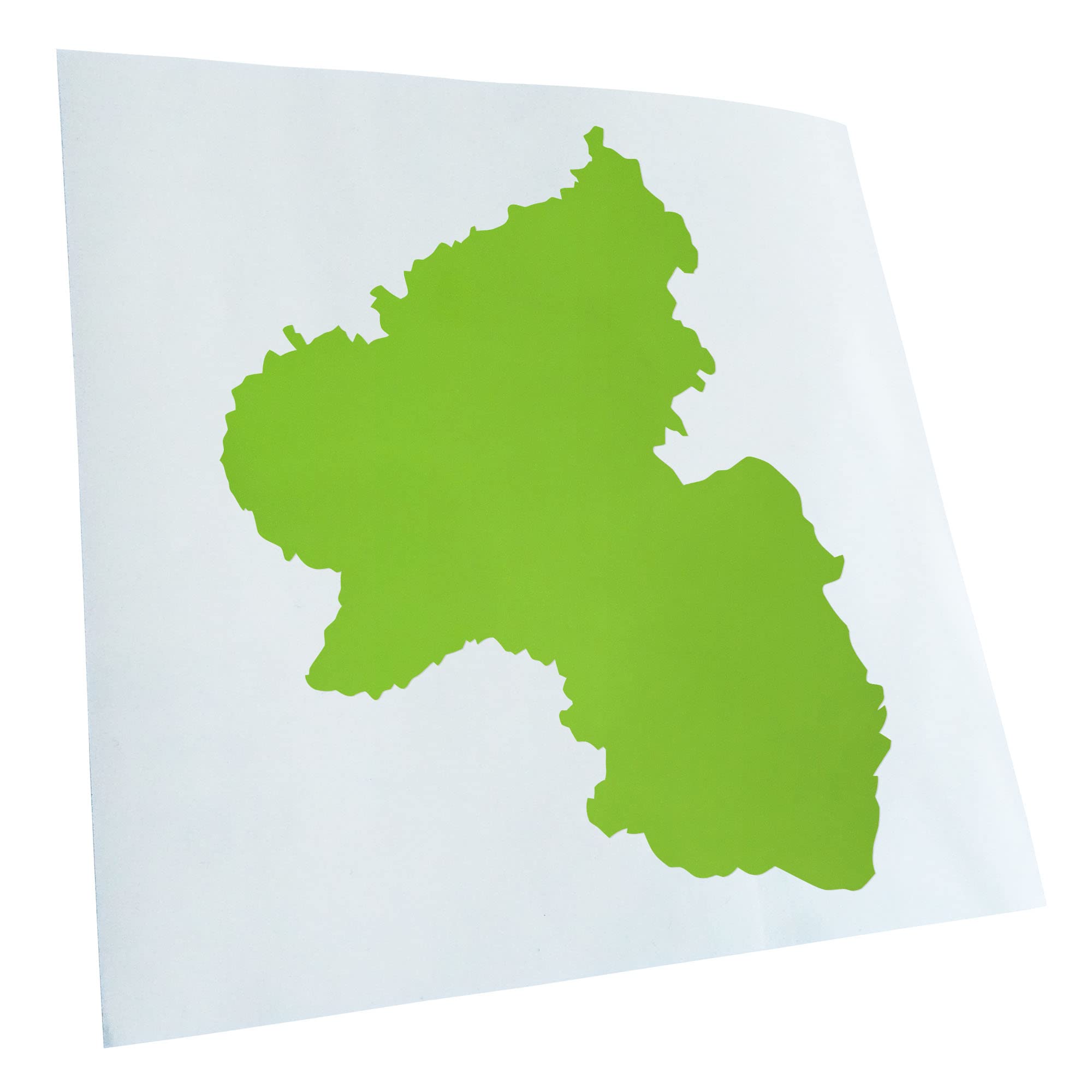 Kiwistar - Car Sticker - Rheinland - Pflaz Germany - Rear Window Car Sticker Weatherproof for Car Truck Moped Truck - Sticker Exterior Self-Adhesive Tuning Accessories for Window Vehicle Window