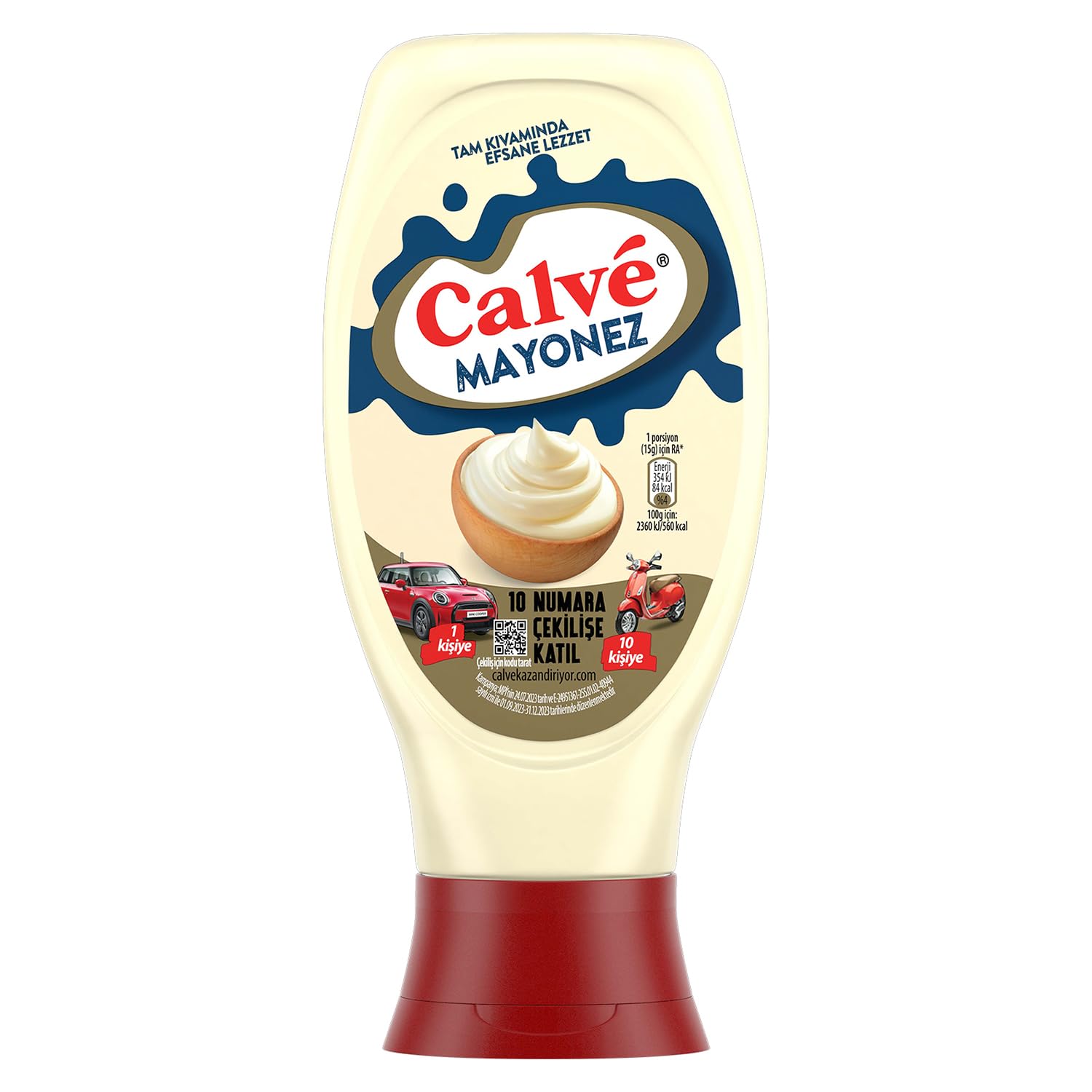 Calve Mayonez Tam Kıvamında Efsane Lezzet 380 g