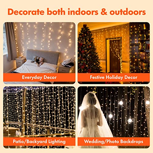 Twinkle Star 43249-64110 300 Led Curtain String Lights thumb #2