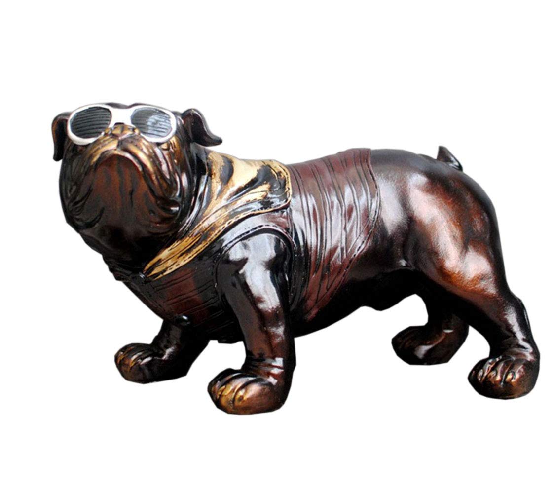 Bulldog francés decorativo hip hop para dar un toque vintage a su terraza