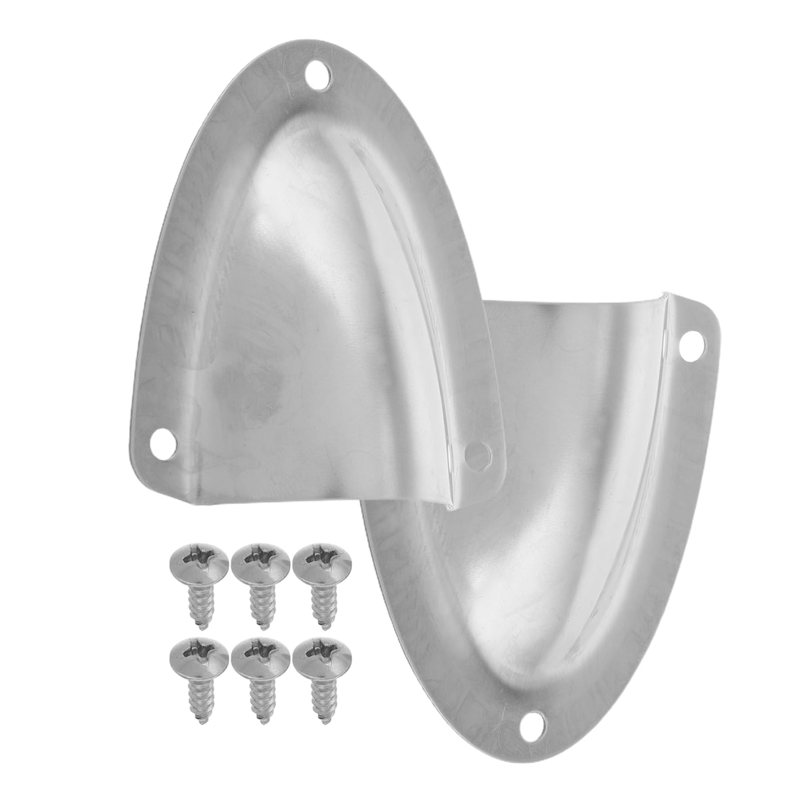 SUPVOX Stainless Steel Vent Cover Marine Auto Vent Panel Multipurpose Versatile for Outdoor Kitchen Trailer Kayak