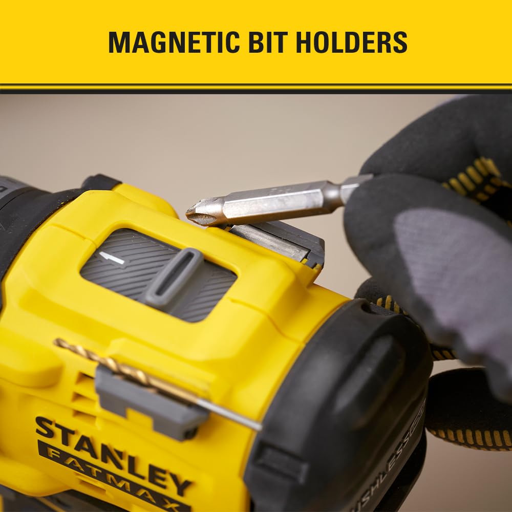 Stanley FATMAX 18V V20 Premium bezszczotkowa wiertarko-wkrętarka udarowa, bezszczotkowa jednostka SFMCD726B-XJ