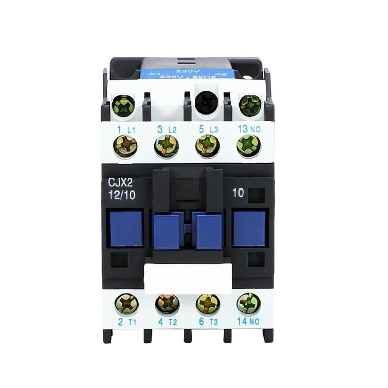 HUUOQIWY CJX2-1210 Contactor 12A Switches LC1 AC Contactor Voltage 380V 220V 110V 1Pcs(AC36V)