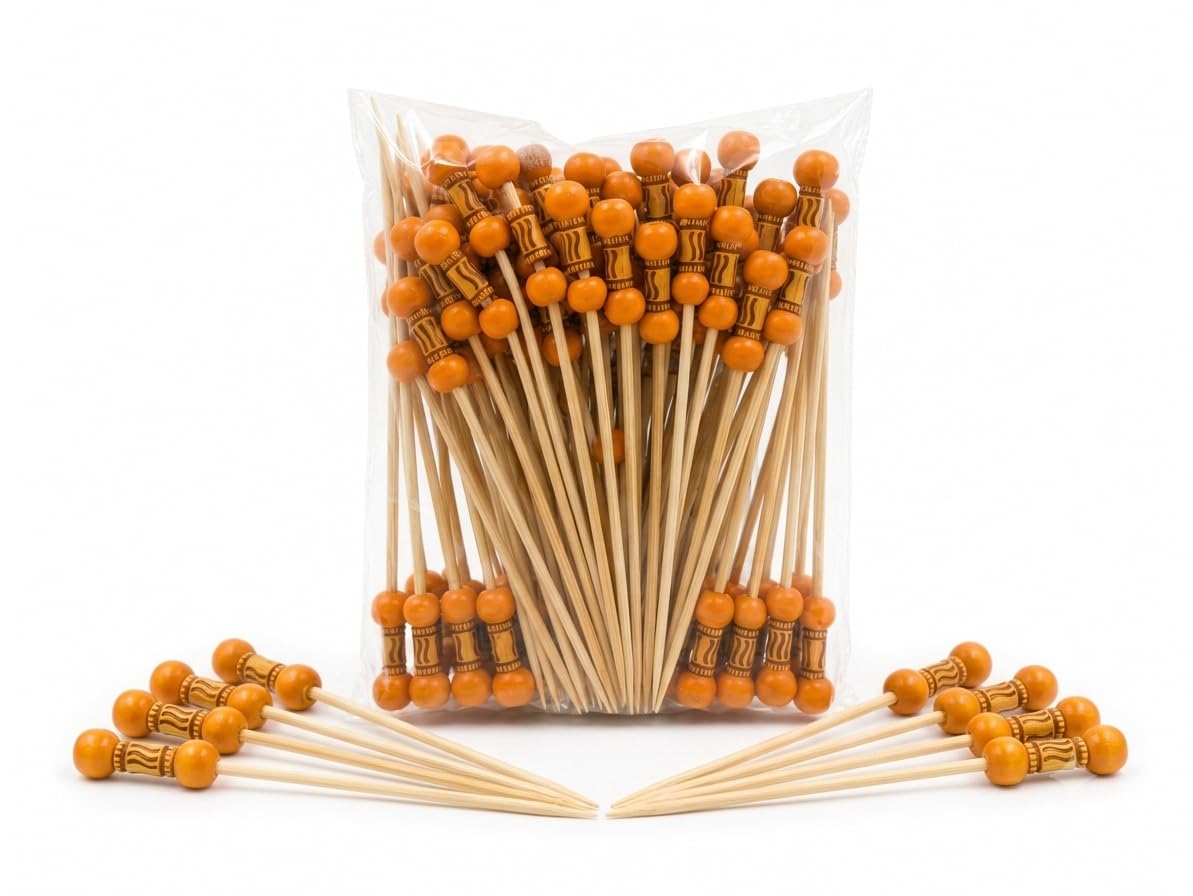 Somani Cocktail Picks for Appetizers & Party, Black Heart Loop, 100 Pcs — Amazon image 16