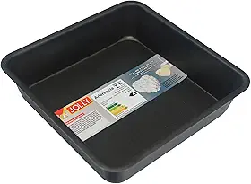 Assadeira Quadrada Funda Antiaderente - 18 X 18 X 4,5 cm, Jolly