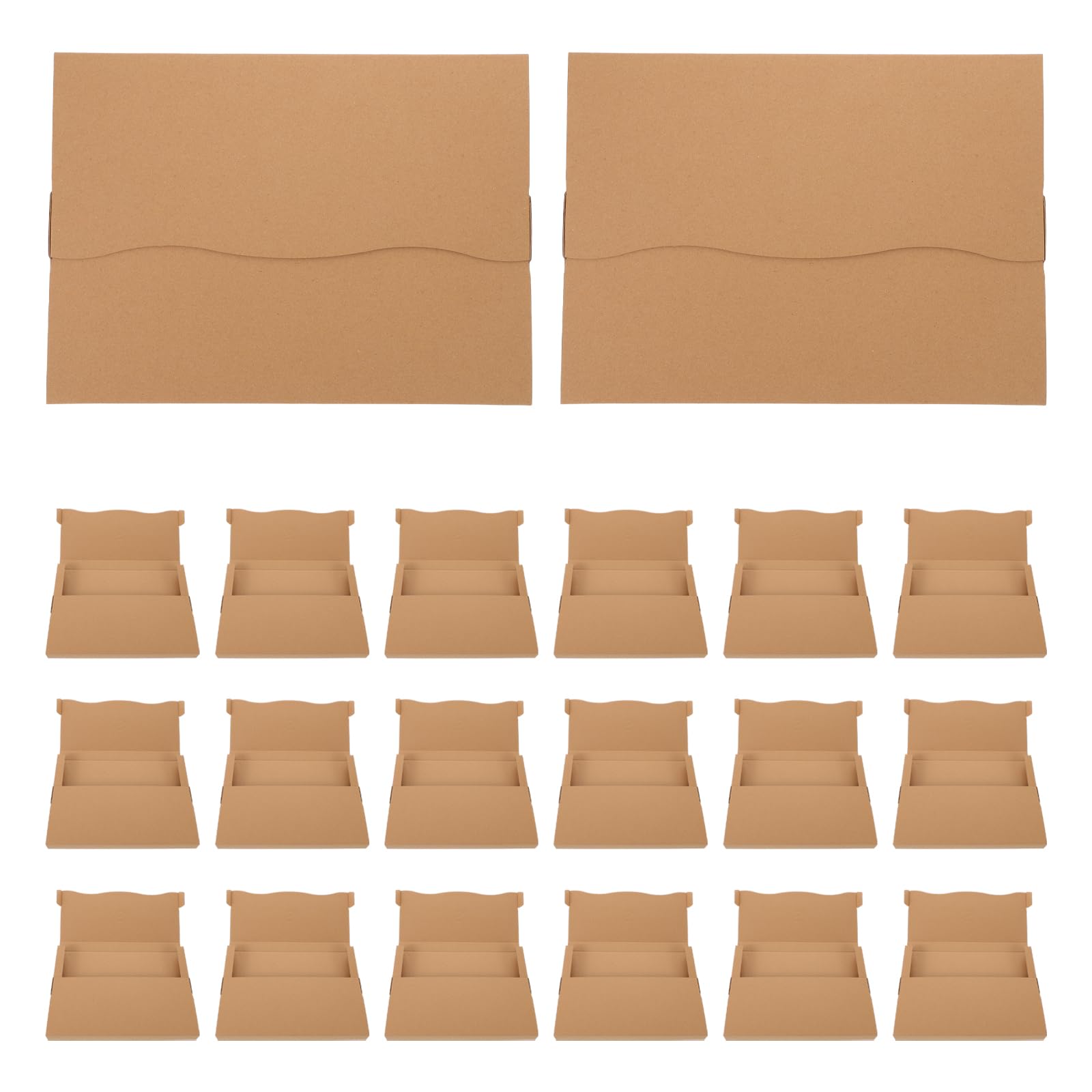 20 Scatole di Spedizione in Carta Kraft per Dischi in Vinile e Libri 310x226x28mm, Resistenti, Riciclabili e Impilabili, Confezione per Spedizioni e Stoccaggio Pratico