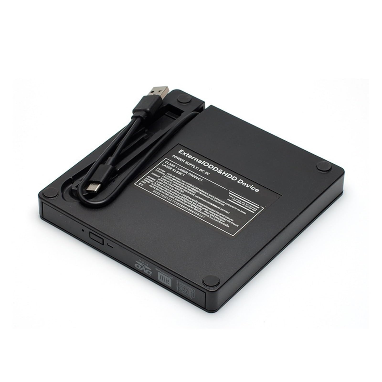 Lettore Dvd Masterizzatore Dvd Esterno for Laptop 2.0, Lettore di Dischi USB 3.0, unità Ottica Mobile(9.5mm)