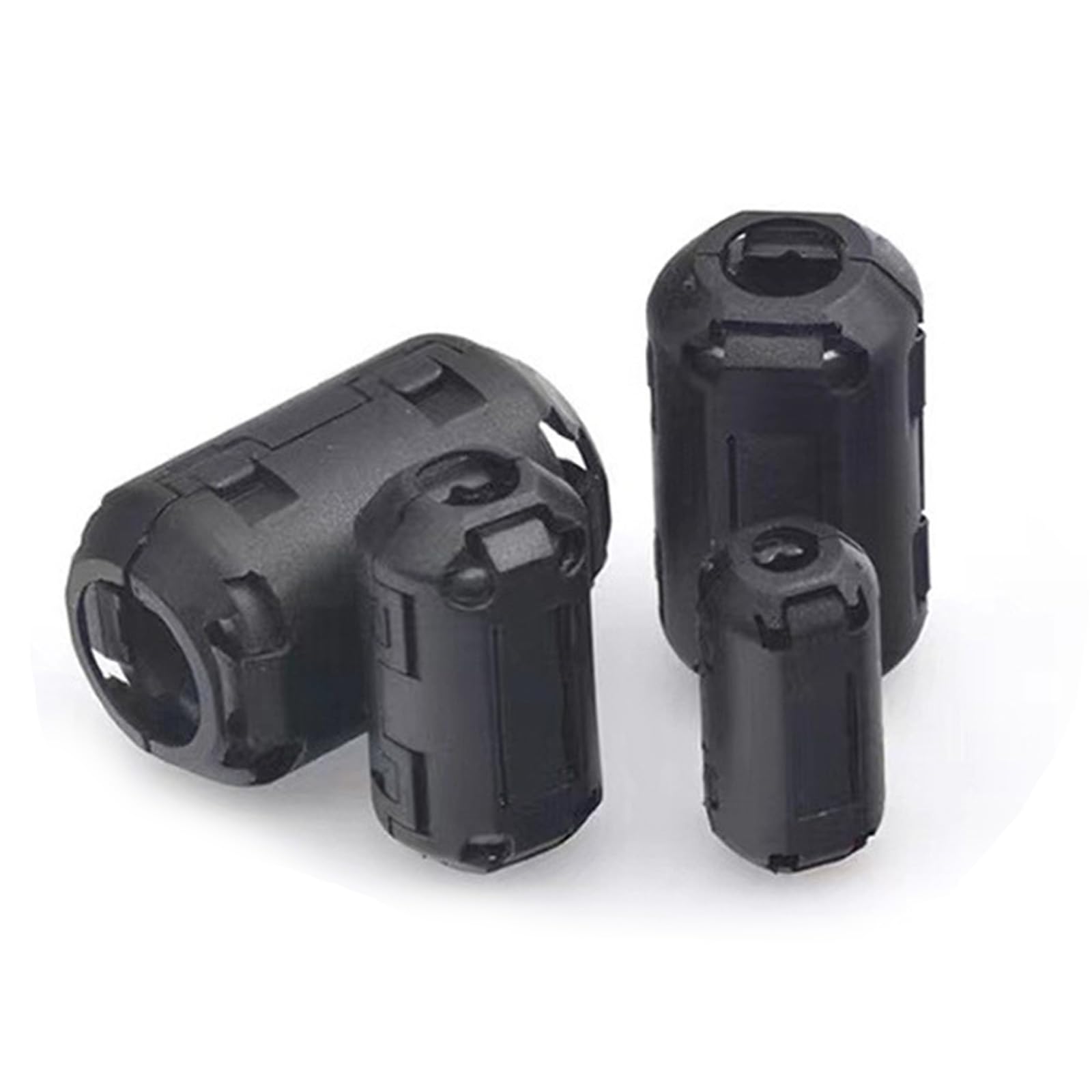 Clip per filtro antirumore da 35 alte prestazioni in ferrite Clip per filtro soppressore rumore per la trasmissione segnali puliti Filtro soppressore rumore facile da