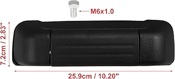 Amazon.com: X AUTOHAUX Car Rear Boot Tail Gate Tailgate Handle