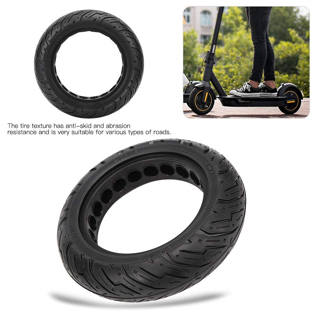 Pneumatico Solido per Scooter Elettrico 10x2,50 Pneumatico Antisdrucciolo per Monopattino Elettrico Scooter -G30 Sostituisci