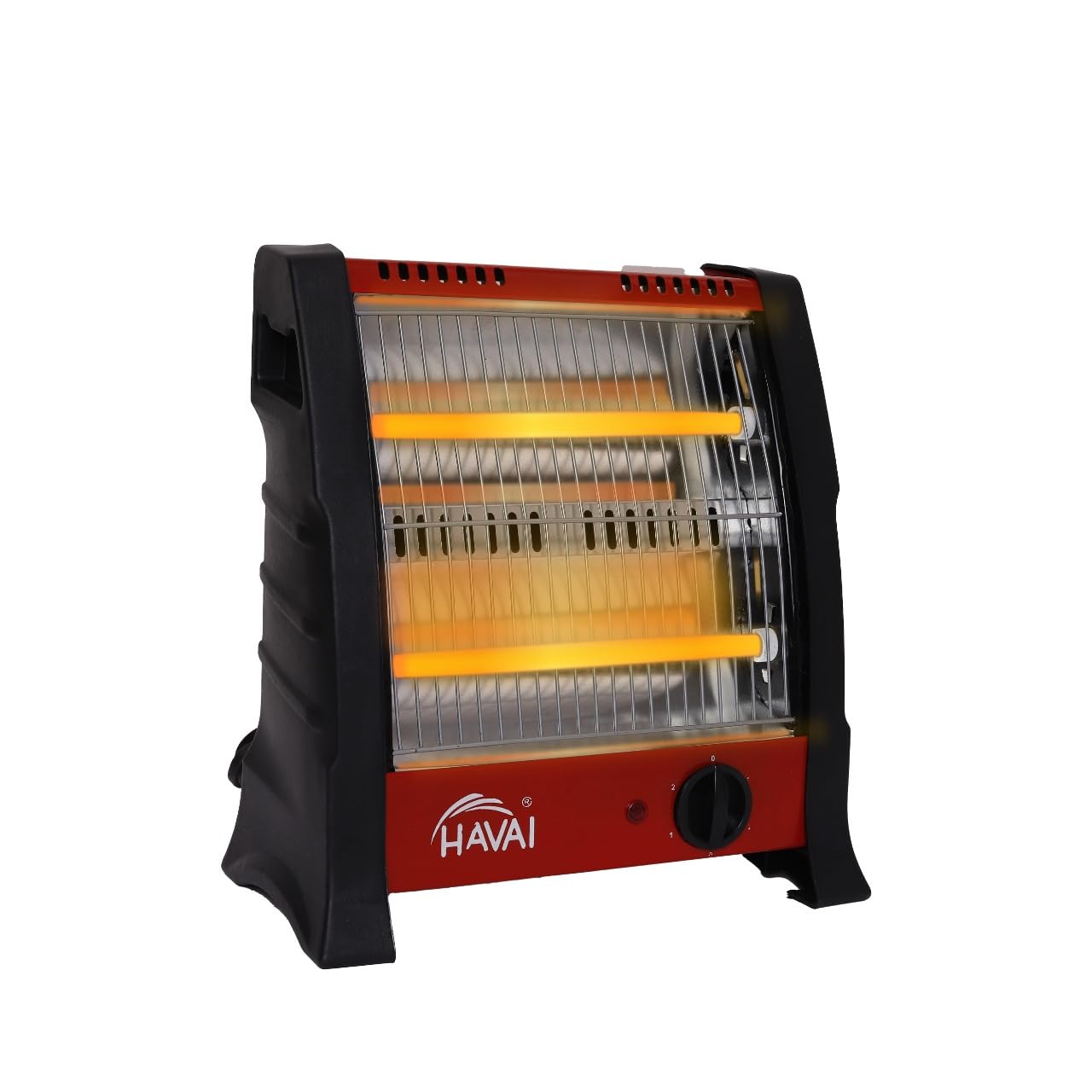 HAVAI Quartz Heater Heat Pro | 800W/1600W Dual Rod Room Heater | Fast Heating with Tip-Over Safety & Overheat Protection | Energy Efficient Winter Heater for Home & Office (White)-image-24