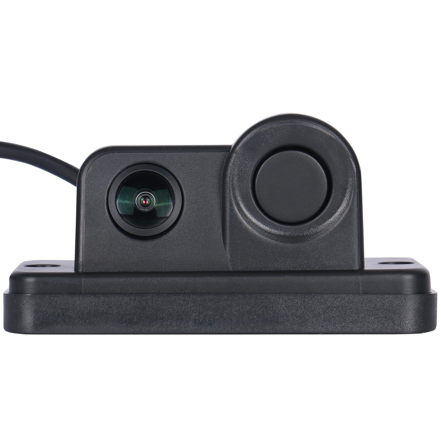 CW-08 170˚Wide Angle Rear View Parking Sensor Kit 0.3m-2m Detection Distance IP67 Water Resistant Reverse Backup Radar System (Black)