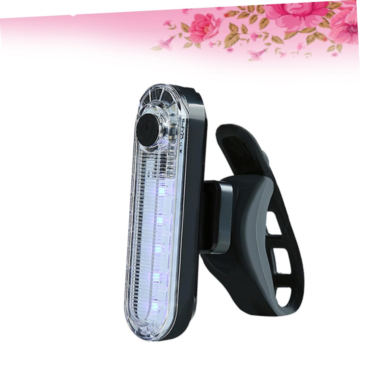 NAMOARLY Rechargeable Taillight Bright LED Rear Safety Warning Light for Night Riding Accessories Compatible with Power Bank Mobile Chargers Compact Design for