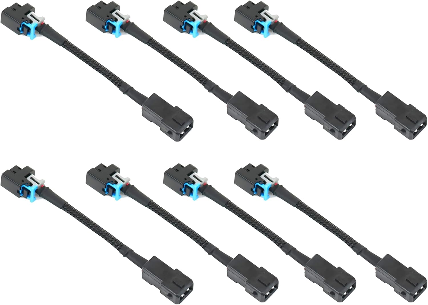 Michigan Motorsports LS1 LS6 LT1 EV1 Injector Harness to Multec LQ4, LQ9 4.8 5.3 6.0 Delphi Adapters